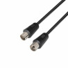 Coaxial TV Antenna Cable NANOCABLE 10.26.0202 Black 1,8 m