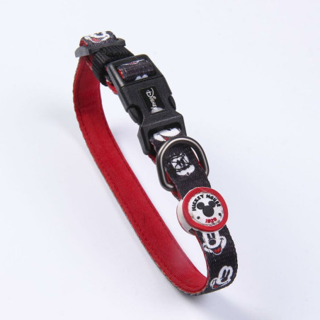 Dog collar Mickey Mouse Black S/M