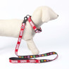 Dog collar Marvel S/M Red