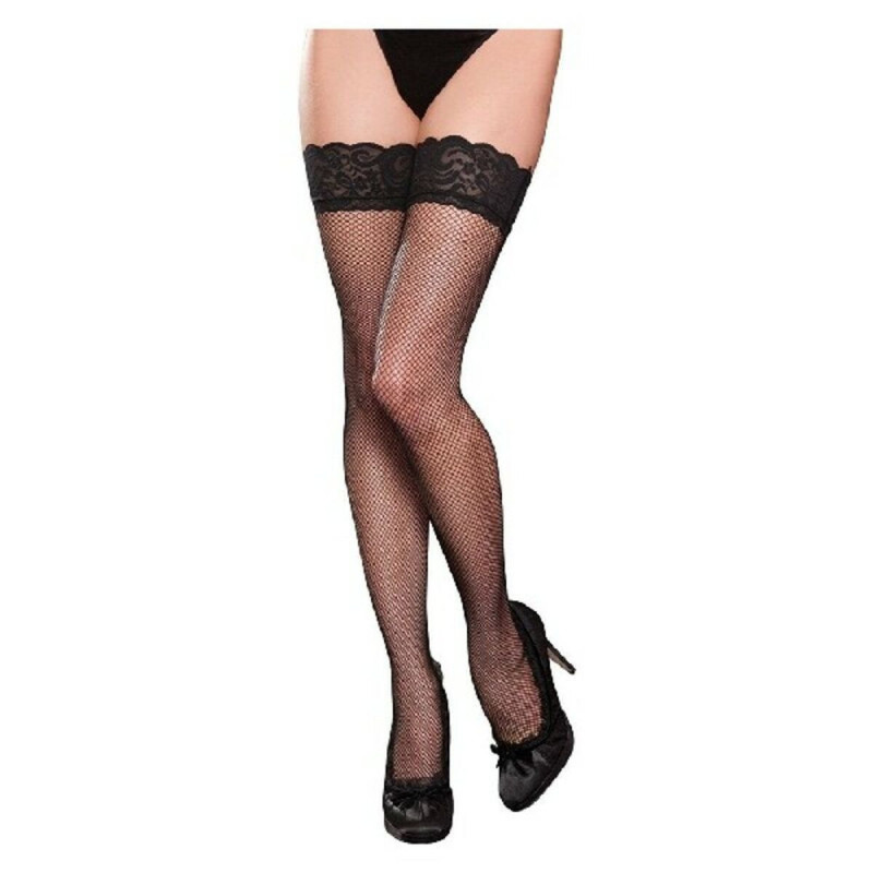 Stockings Seven Til Midnight 20305 Black (One size) (88%Nylon / 12 % Elastane)