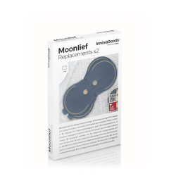 Replacement Patches for the Relaxing Menstrual Massager Moonlief InnovaGoods (Pack of 2)