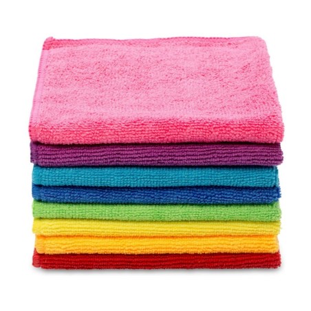 Cleaning cloths Vileda Microfibres Assorted colours (30 x 30 cm)