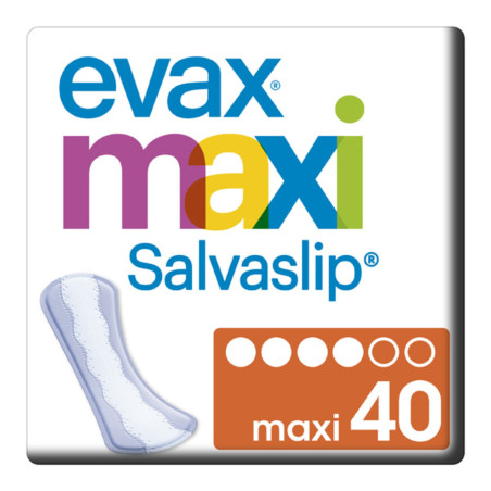 Panty Liner maxi Evax Slip (40 uds)