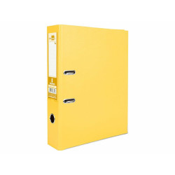 Ring binder Liderpapel AZ29 Yellow A4