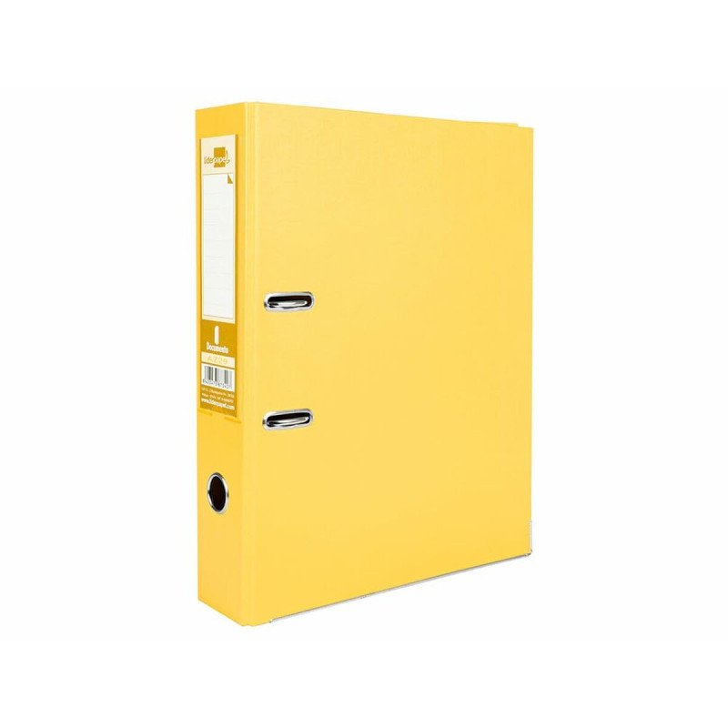 Ring binder Liderpapel AZ29 Yellow A4