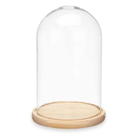 Decorative Figure Dome 15 x 25 x 15 cm Transparent Natural