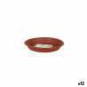 Flower Pot Dish Dem Greentime Brown ø 14 x 2 cm (12 Units)