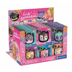 Children's Make-up Set Clementoni Lovely Eyeshadow