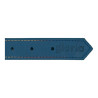 Dog collar Gloria Oasis Blue (1,5 x 40 cm)