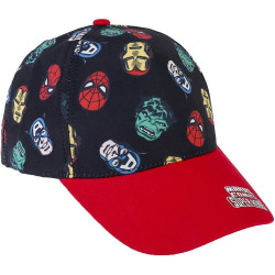 Child Cap Marvel Red Grey (53 cm)