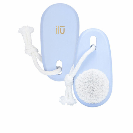 Facial Cleansing Brush Ilū Bamboon Blue Oval