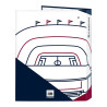 Ring binder F.C. Barcelona Blue Maroon A4 (25 mm)