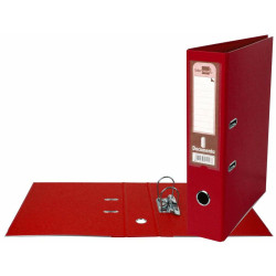 Ring binder Liderpapel AZ27 Red A4 (1 Unit)