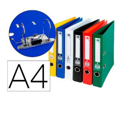 Ring binder Liderpapel AZ73 A4 Celeste (1 Unit)