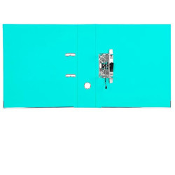 Ring binder Liderpapel AZ76 Turquoise A4 (1 Unit)