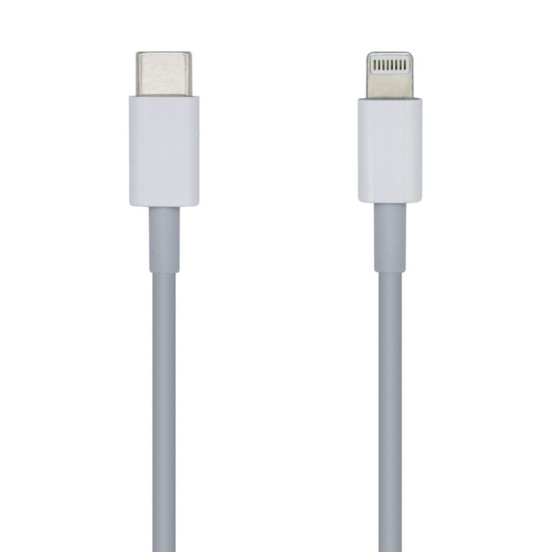 USB-C to Lightning Cable Aisens A102-0442 White 1 m (1 Unit)