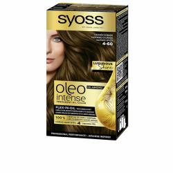 Permanent Dye Syoss Oleo Intense Ammonia-free Nº 4-60 Golden Brown