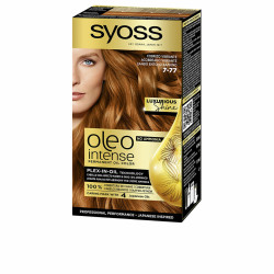 Permanent Dye Syoss Oleo Intense Ammonia-free Nº 7-77 Burning Copper