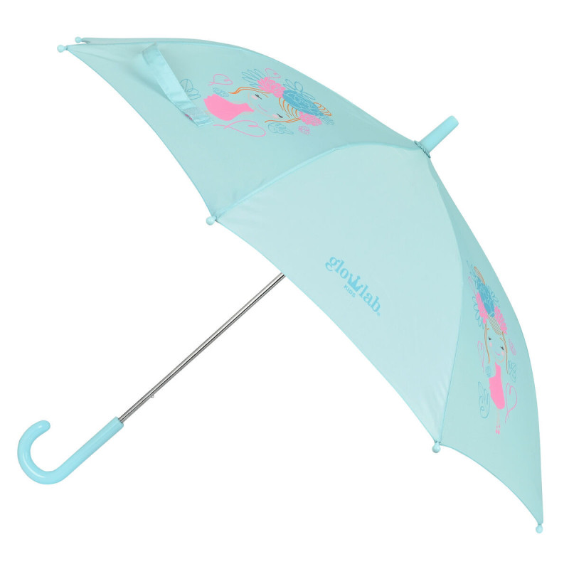 Umbrella Glow Lab Cute doll Light Blue (Ø 86 cm)