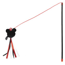 Cat toy Minnie Mouse Black