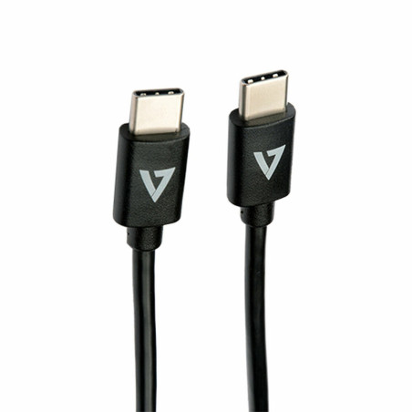 Cable USB C V7 V7USB2C-1M           Black