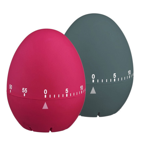 Kitchen Timer Colors Collection Rubber Egg 7,5 cm