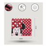 Neck Warmer Minnie Mouse Red