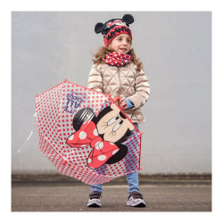 Neck Warmer Minnie Mouse Red