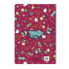 Notebook Gorjuss Fireworks Maroon A4