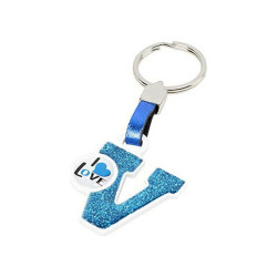 Keychain Letter V