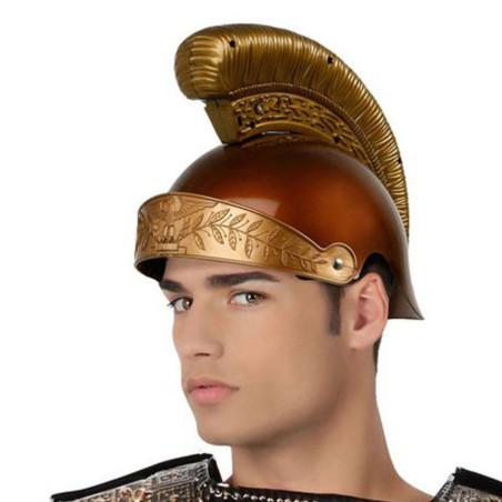 Roman helmet Legionnaire soldier Golden