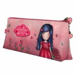 Holdall Gorjuss Love Grows Pink (21 x 10 x 5 cm)