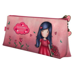 Holdall Gorjuss Love Grows Pink (21 x 10 x 5 cm)