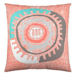 Cushion cover Costura Yamine Coral (50 x 50 cm)