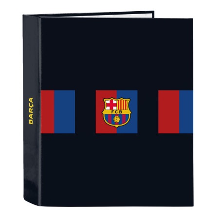 Ring binder F.C. Barcelona Maroon Navy Blue A4 (27 x 33 x 6 cm)