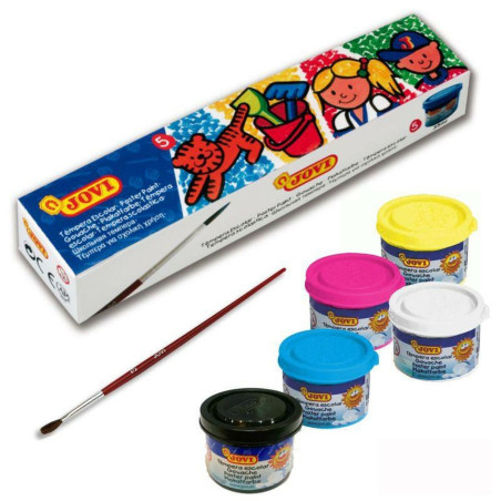 Tempera Jovi 505 35 ml 5 colours School