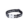 Dog collar Red Dingo Diamond 20-32 cm Black