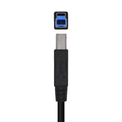 USB Cable Aisens A105-0444 Black 2 m (1 Unit)