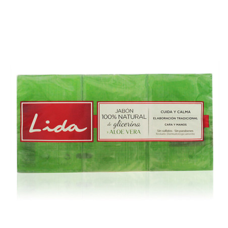 Glycerine and Aloe Vera Hand Soap Lida (3 uds)