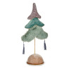 Christmas Tree Multicolour 12 x 43 x 22 cm Silver Wood