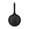 Grill pan Vaello 75463 Ø 22 cm Black