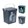 Rubbish bin 5five Assorted colours (5 L)