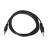 Audio Jack Cable (3.5mm) NANOCABLE 1,5 m Black 1,5 m