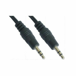 Audio Jack Cable (3.5mm) NANOCABLE 1,5 m Black 1,5 m