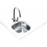 Sink with One Basin Teka BE3437 Silver