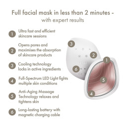 Cleansing Facial Brush Geske SmartAppGuided 9-in-1