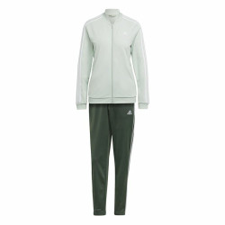 Women's Tracksuit Adidas Essentials 3 Stripes Light Green