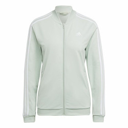 Women's Tracksuit Adidas Essentials 3 Stripes Light Green