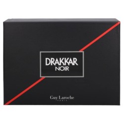 Men's Perfume Set Guy Laroche EDT Drakkar Noir 3 Pieces