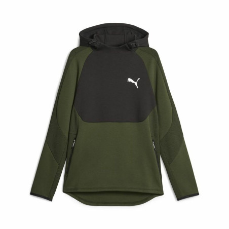 Men’s Hoodie Puma Evostripe Dk Green